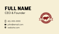 Meat Business Card example 1