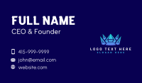 Diamond Gem Crown Business Card