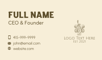 Tourist Attraction Business Card example 4