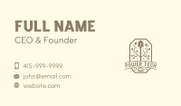 Shovel Garden Landscaping Business Card Design