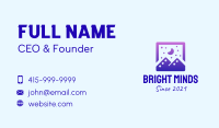 Night Mountain Film Business Card