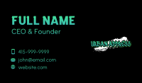 Urban Graffiti Wordmark Business Card Image Preview