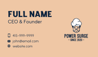 Angry Chef Face  Business Card