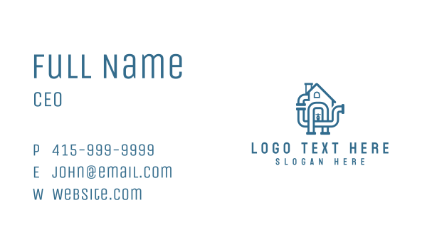 House Plumbing Handyman Business Card Design Image Preview