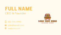 Mexican Sombrero Restaurant Business Card Design