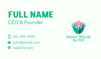 Gradient Lotus Organization Business Card