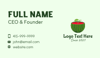 Tropical Drink Business Card example 2