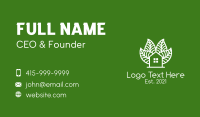 Natural House Garden Business Card