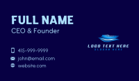 Boat Yacht Wave Business Card