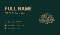 Floral Boutique Styling Business Card