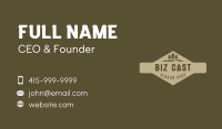 Pine Tree Business Card example 2