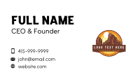 Mountain Outback Desert Business Card