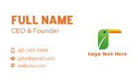 Toucan Leaf Business Card