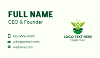 Human Leaf Sustainability Business Card