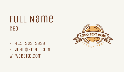 Cookie Pastry Bakery Business Card
