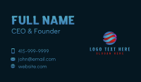 Globe Business Card example 2