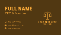 Jury Business Card example 4