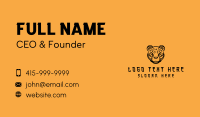 Tiger Gaming Mascot Business Card