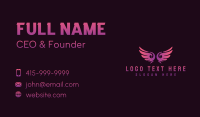 Angel Wings Wellness Business Card