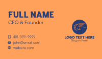 Flying Wing Basketball Business Card