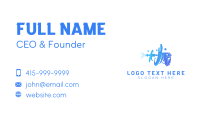 Water Spray Business Card example 3