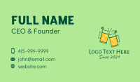 Irish Beer Mug  Business Card