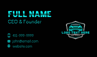 Car Motorsport Garage Business Card Design