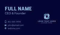 Rain Storm Water Droplet  Business Card