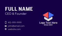 Online Lesson Business Card example 1
