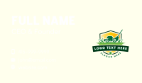 Landscaping Lawn Mower Business Card