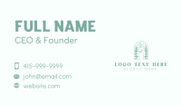 Candle Wax Business Card example 2