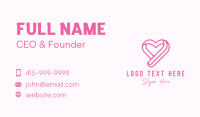 Heart Care Boutique Business Card