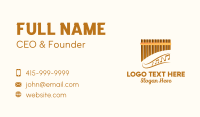 Musical Symbol Business Card example 4