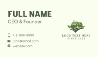 House Leaf Landscaping Business Card