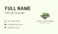 House Leaf Landscaping Business Card Design