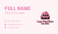 Cherry Layer Cake Business Card Design