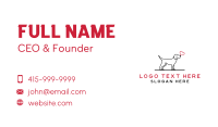 Simple Dog Love Business Card