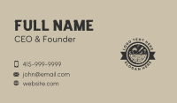 Wood Carpentry Chisel Business Card