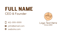 Coffee Time Business Card example 4