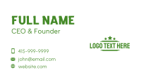 Military Base Business Card example 3