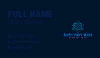 Heart Cyber Y2K Business Card Design