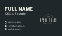 Modern Vintage Design Business Card Image Preview