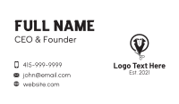 Formal Suit Tailor  Business Card