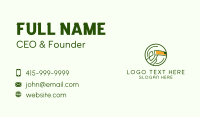 Abstract Green Toucan  Business Card