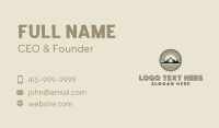 Summit Mountain Adventure Business Card