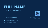 3d Water Digital Technology  Business Card Design