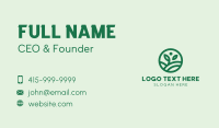 Natural Farm Hill Business Card