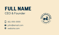 Dog Ball Pet Shop Business Card