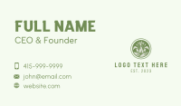 Yard Work Business Card example 2