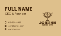 Brown Tree Park  Business Card Design